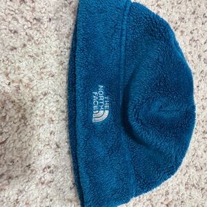 The north face Teal Fleece Beanie youth M